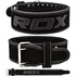 RDX BLACK LEATHER POWERLIFTING BELT-1